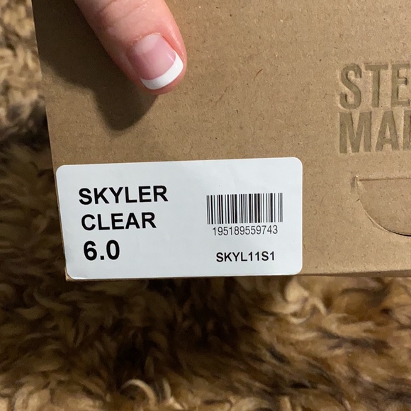 Steve Madden skyler clear sandals - Picture 9 of 9